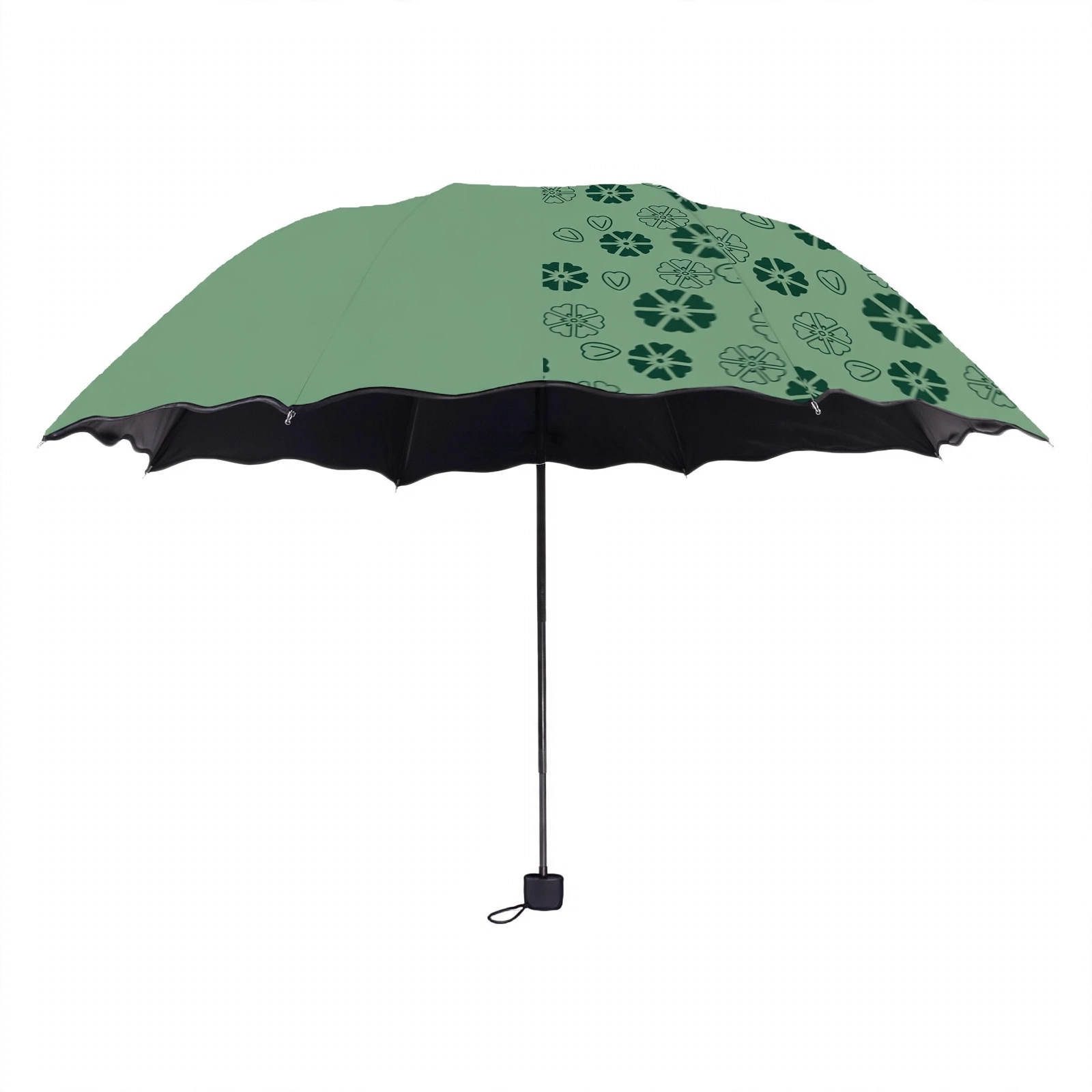 Magic Water Color-Changing Umbrella Sri Lanka - Pink Floral Bloom - Image 3